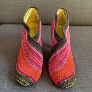 United Nude Women's High Heel Multicolor Ankle Booties, Size 38